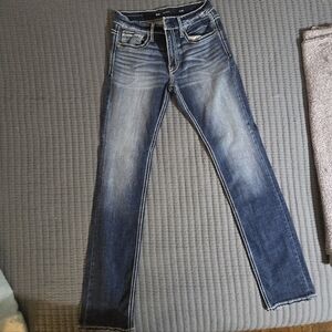 BKE Men's Straight Blue Jeans